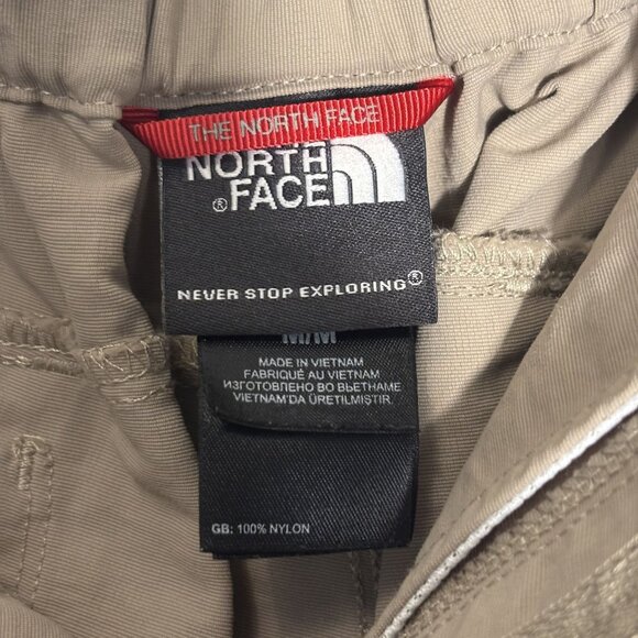 The North Face Mens Convertible Cargo Pants Beige Lightweight & Versatile Outdoo - Picture 8 of 14